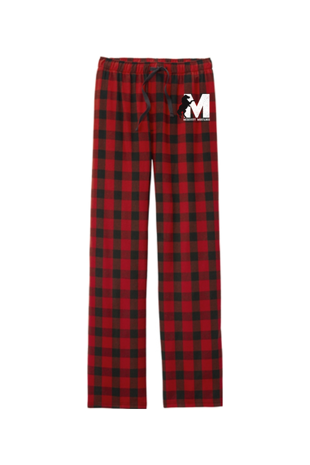 McDevitt Mustangs Flannel Plaid Pants - Adult Unisex