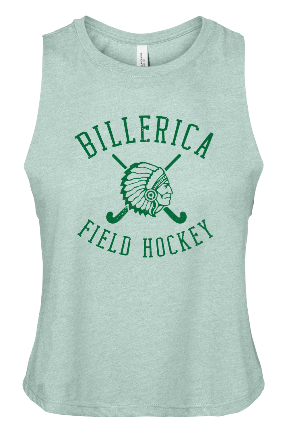 Billerica Field Hockey Women's Racerback Cropped Tank
