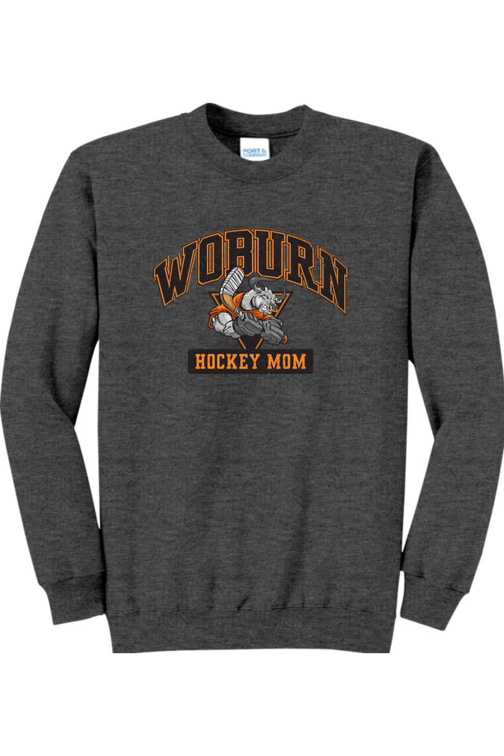 Woburn Hockey Mom Crewneck Sweatshirt - Adult Unisex