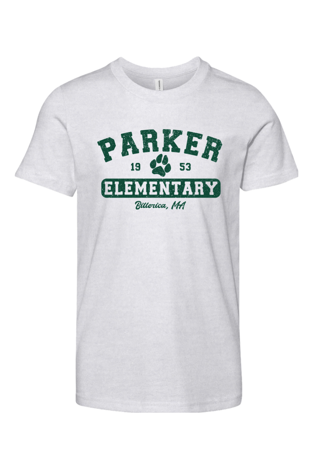 Parker Elementary Paw Jersey Tee - Youth