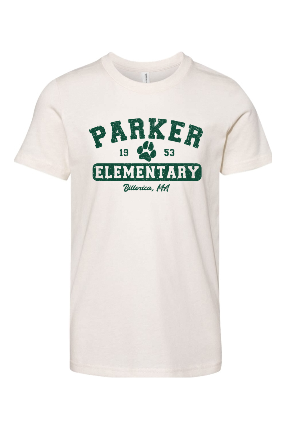 Parker Elementary Paw Jersey Tee - Youth