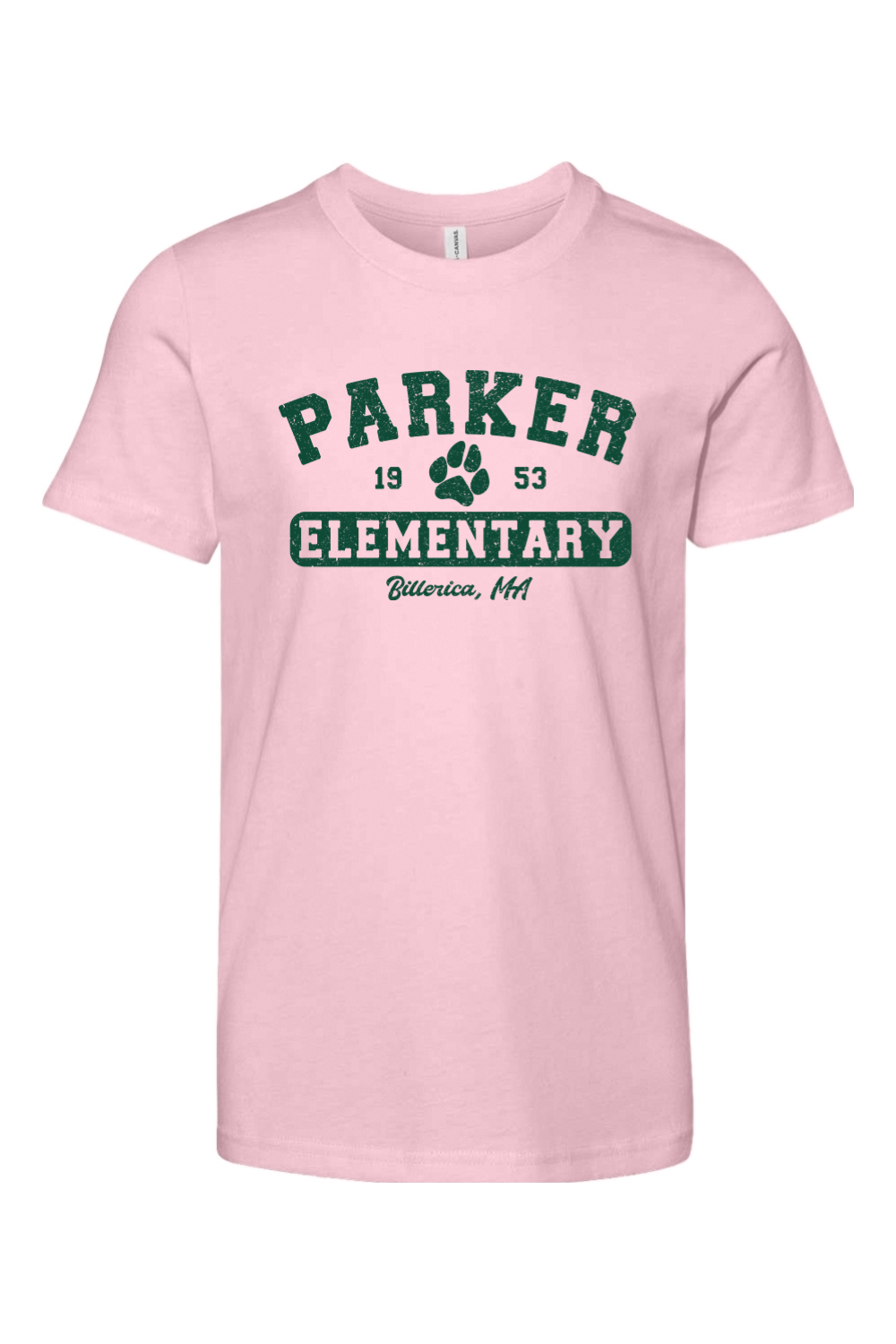 Parker Elementary Paw Jersey Tee - Youth