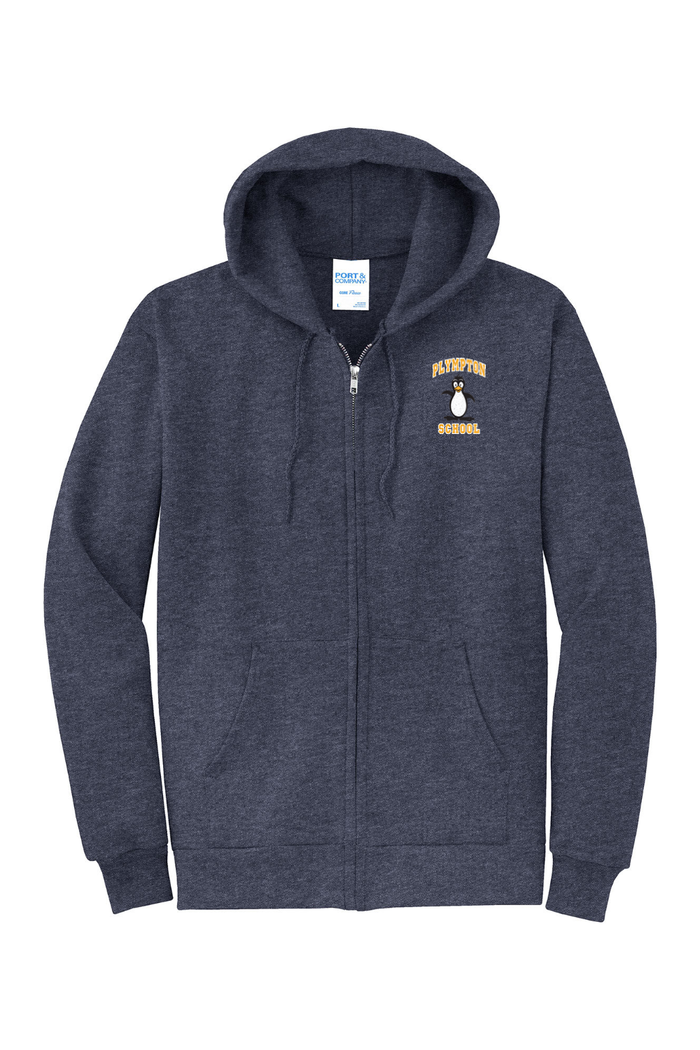 Plympton School Full-Zip Hoodie - Adult