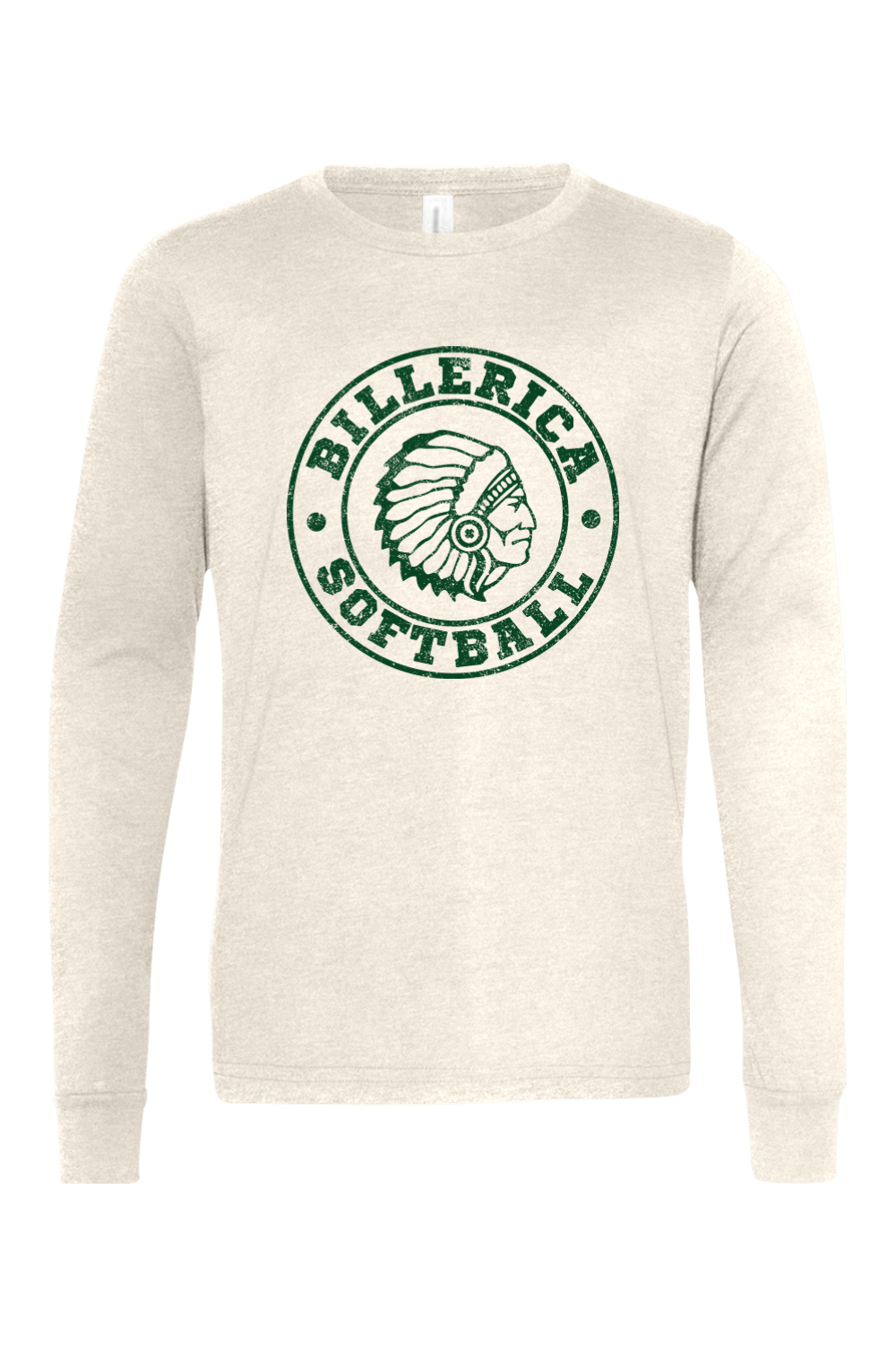 Billerica Softball Jersey Long Sleeve Tee - Youth