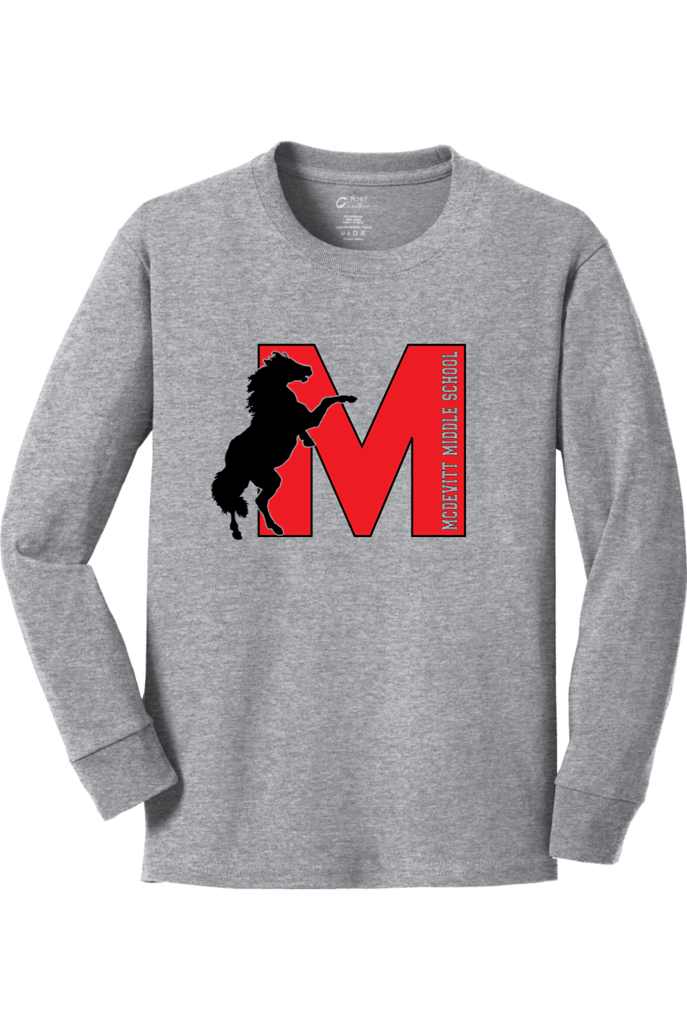 McDevitt Original Logo Long Sleeve T-Shirt - Youth