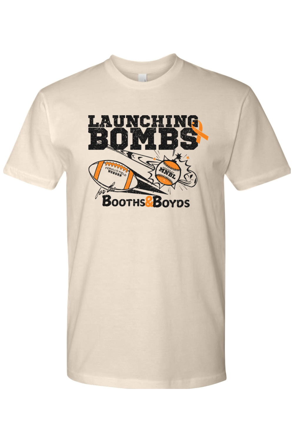 Launching Bombs for the Booths & Boyds - Cotton T-Shirt - Unisex Adult