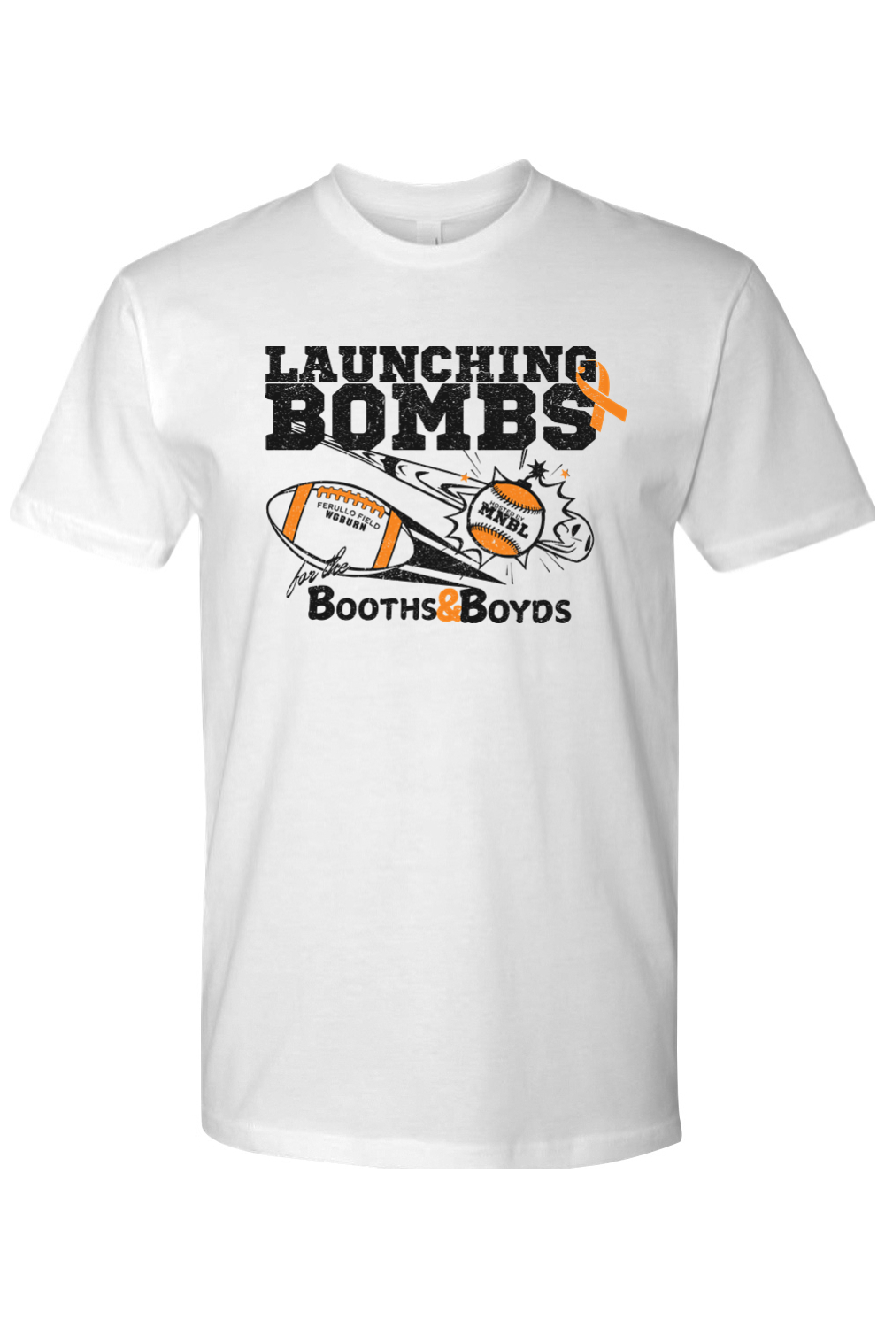 Launching Bombs for the Booths & Boyds - Cotton T-Shirt - Unisex Adult