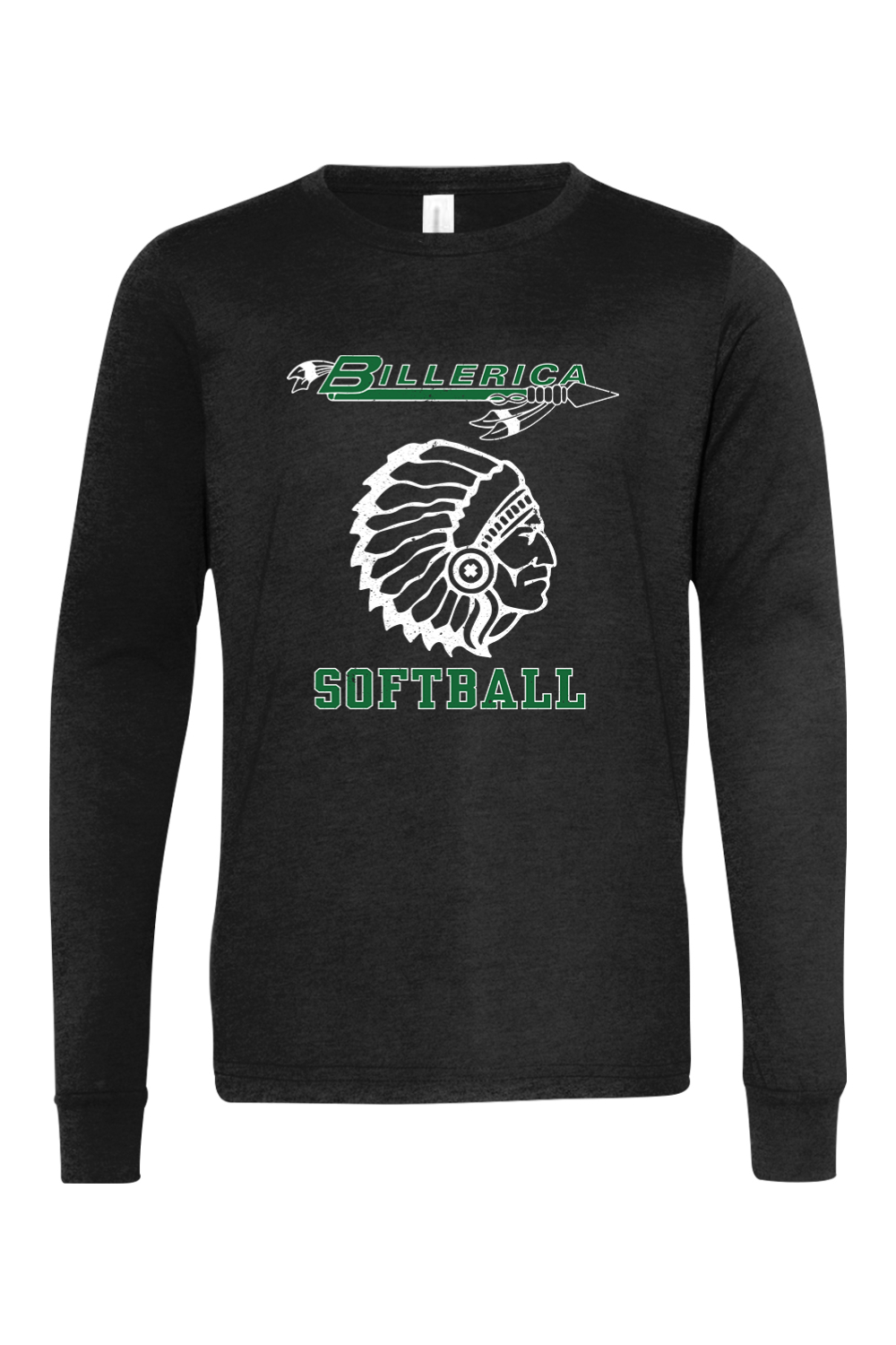 Billerica Softball Jersey Long Sleeve Tee - Youth