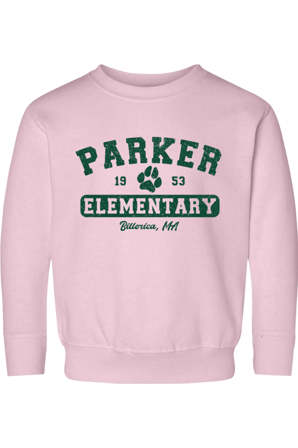 Parker Elementary Paw Crewneck Sweatshirt -Toddler/Youth