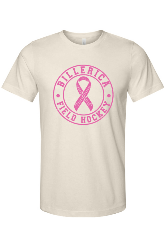 Billerica Field Hockey Breast Cancer Awareness - Cotton T-Shirt - Adult