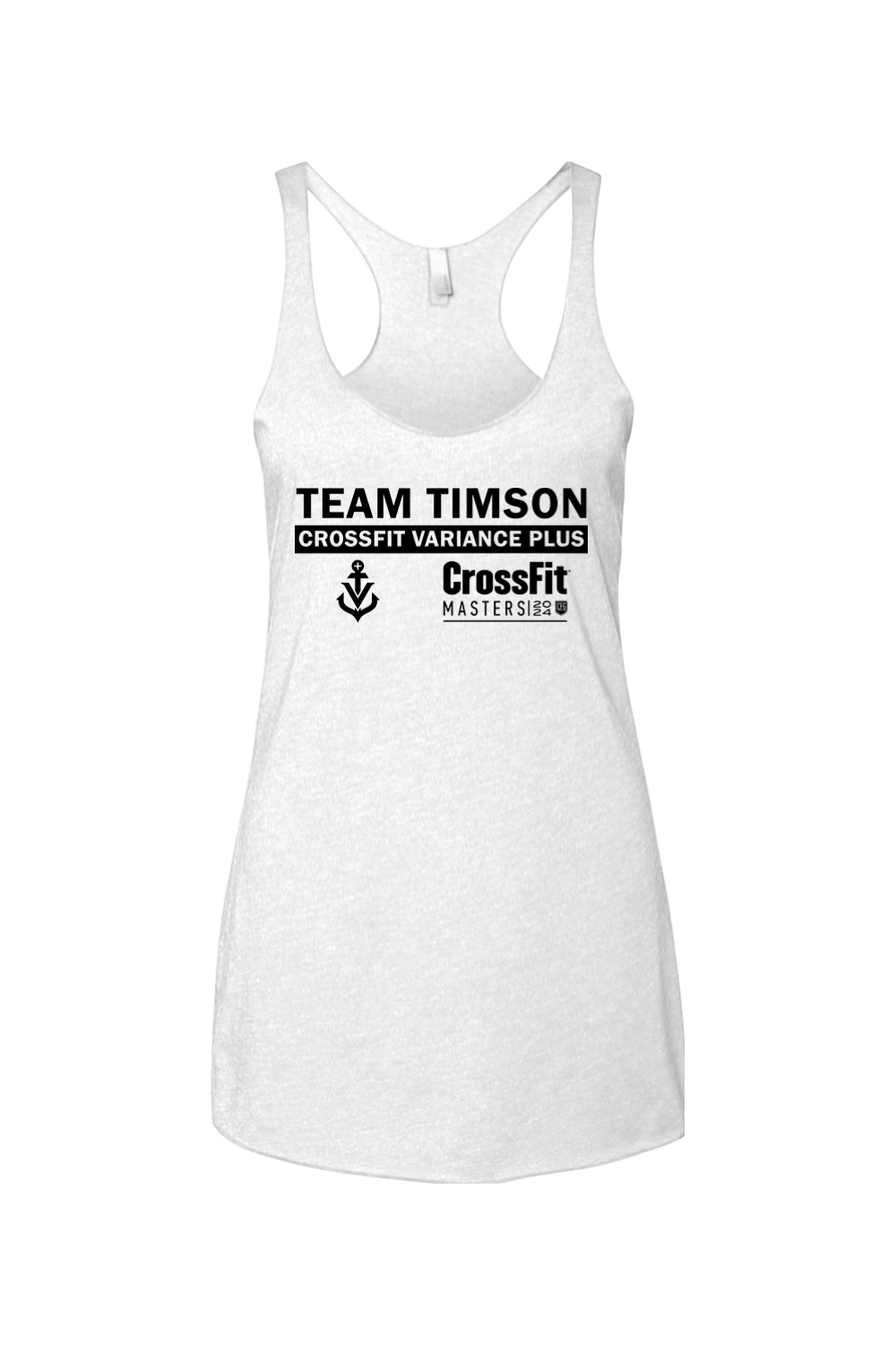 Team Timson Women's Triblend Racerback Tank