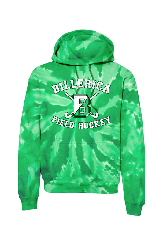 Billerica Field Hockey Tie-Dye Pullover Hoodie - Adult