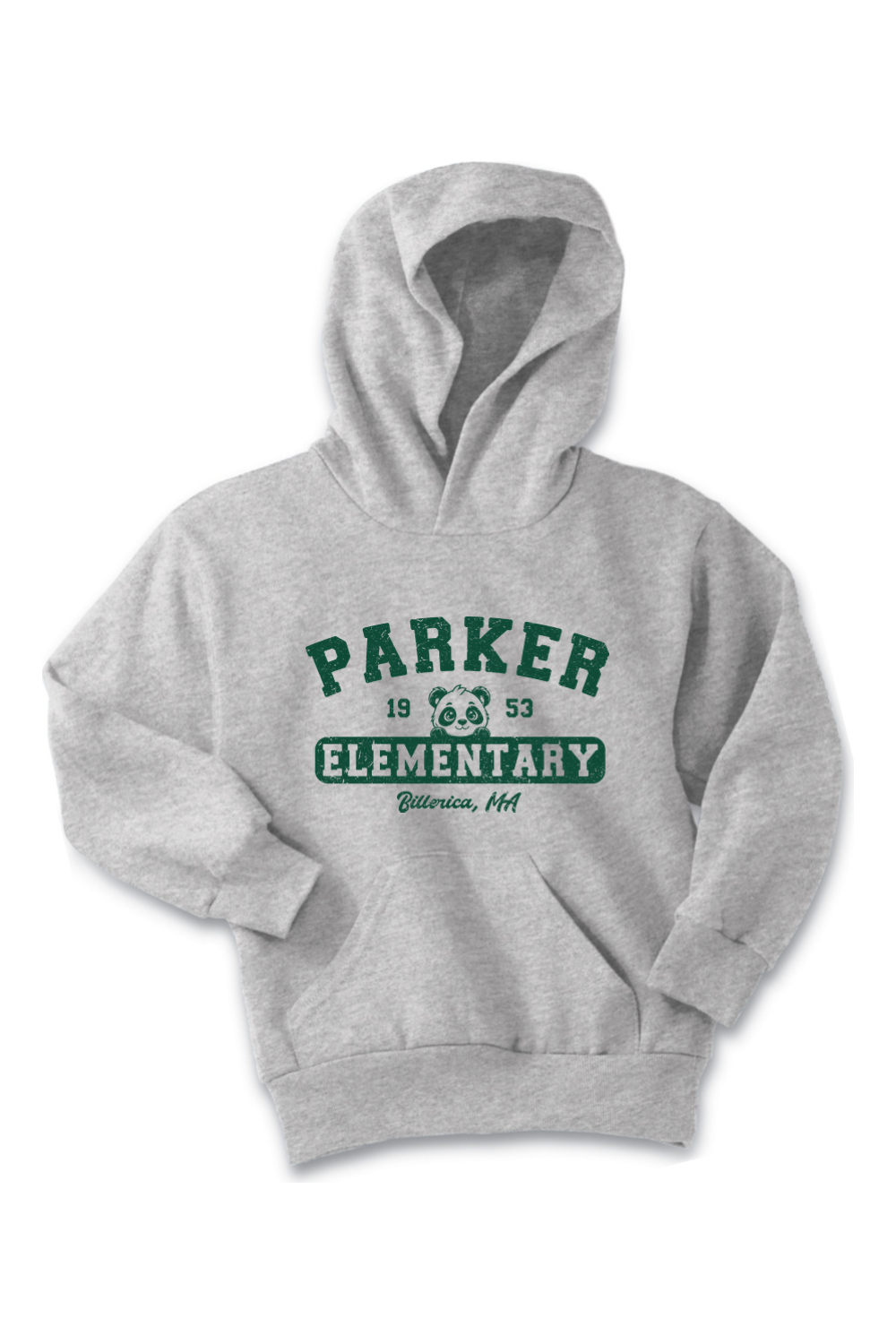 Parker Elementary Baby Panda Pullover Hoodie - Youth