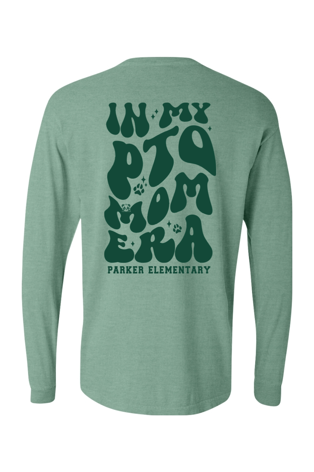 Parker PTO Mom Era Comfort Colors Long Sleeve T-Shirt