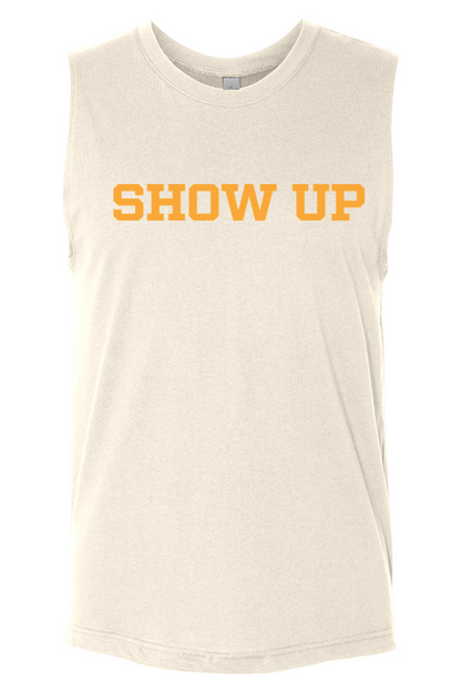 Show Up Jersey Muscle Tank