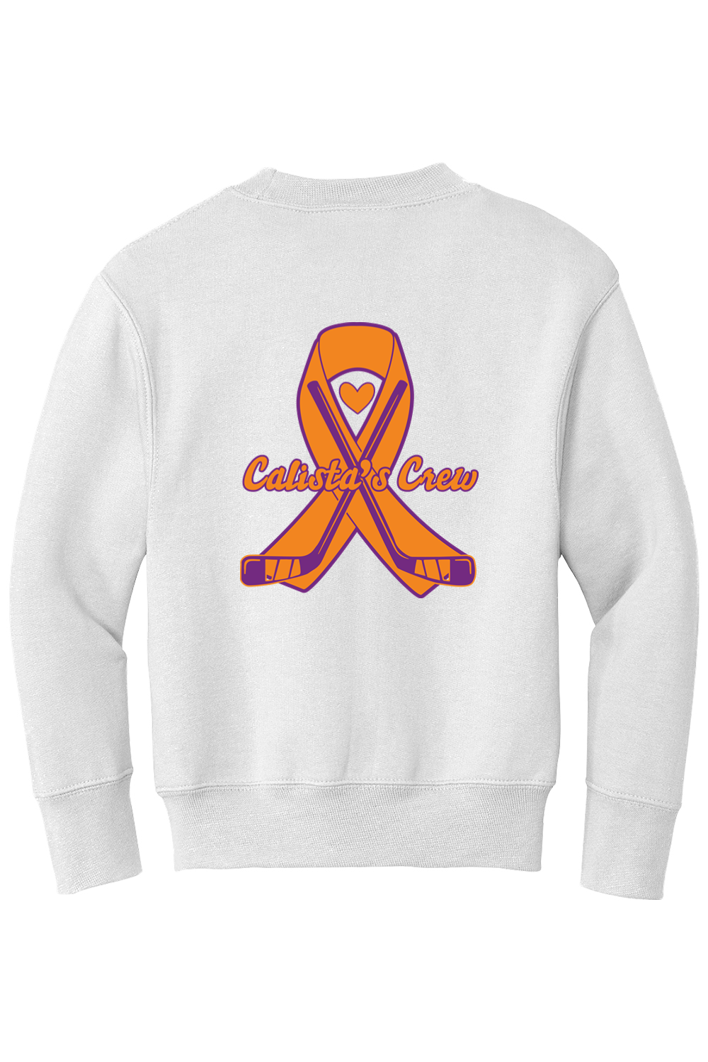 Calista's Crew Hockey Crewneck Sweatshirt - Youth