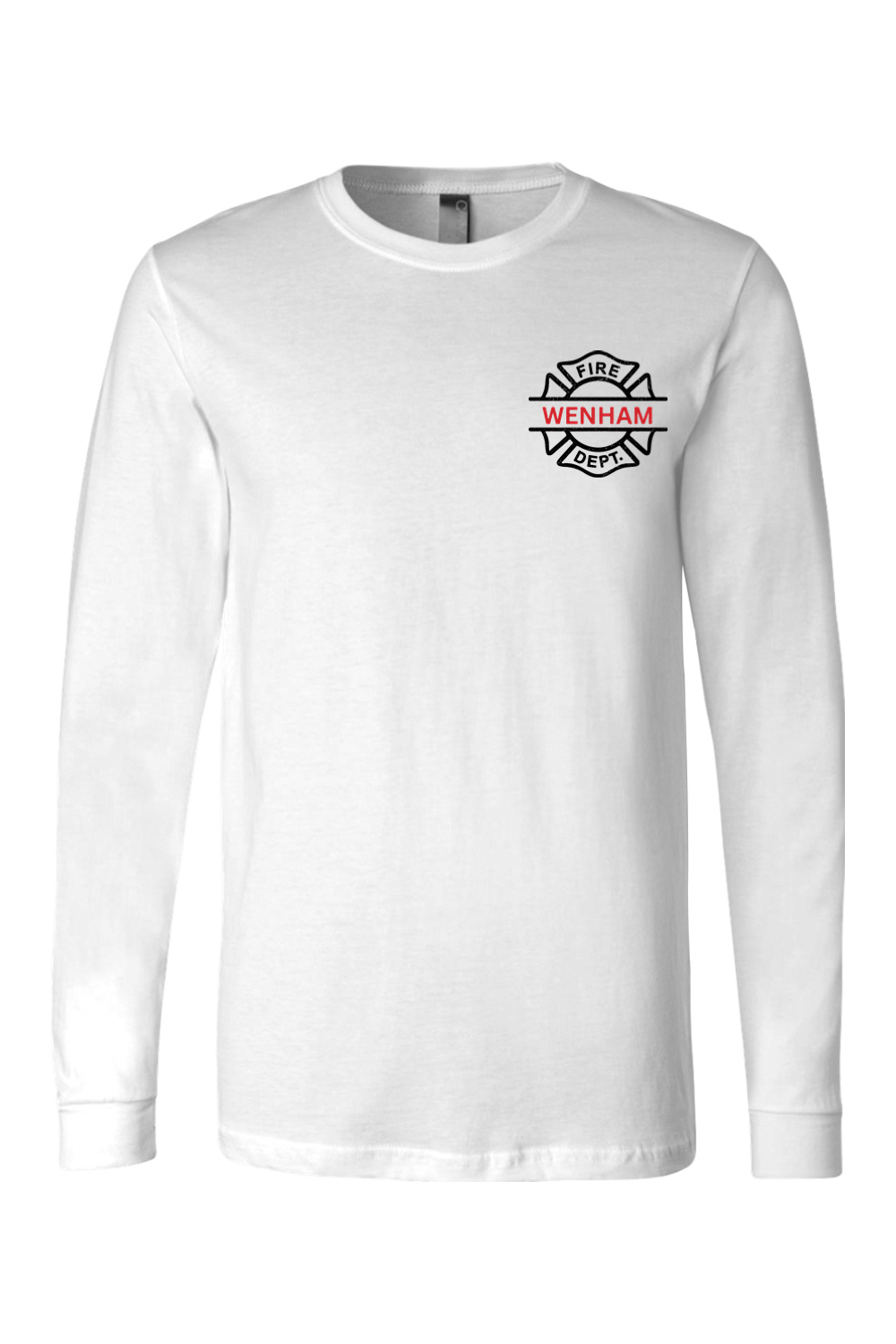 Wenham Fire Dept Cotton Long Sleeve Tee - Unisex