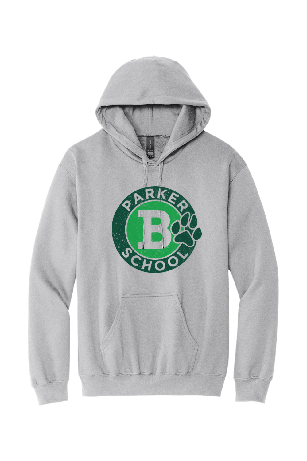 Parker School Paw Logo Hoodie - Unisex Adult