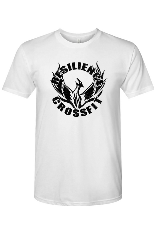 Resilience Crossfit Black Logo Triblend T-Shirt  - Unisex