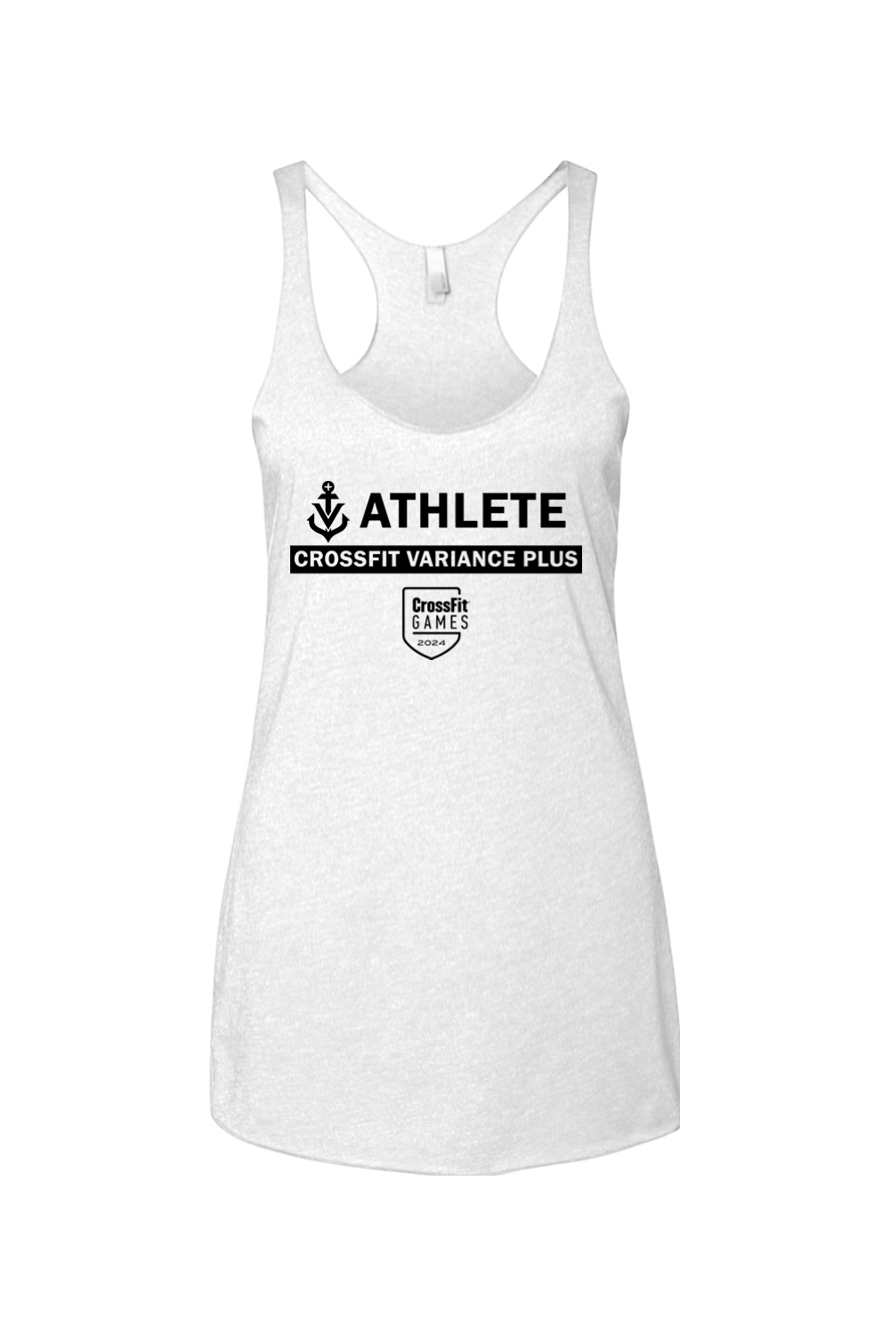 Athlete Games Women's Triblend Racerback Tank