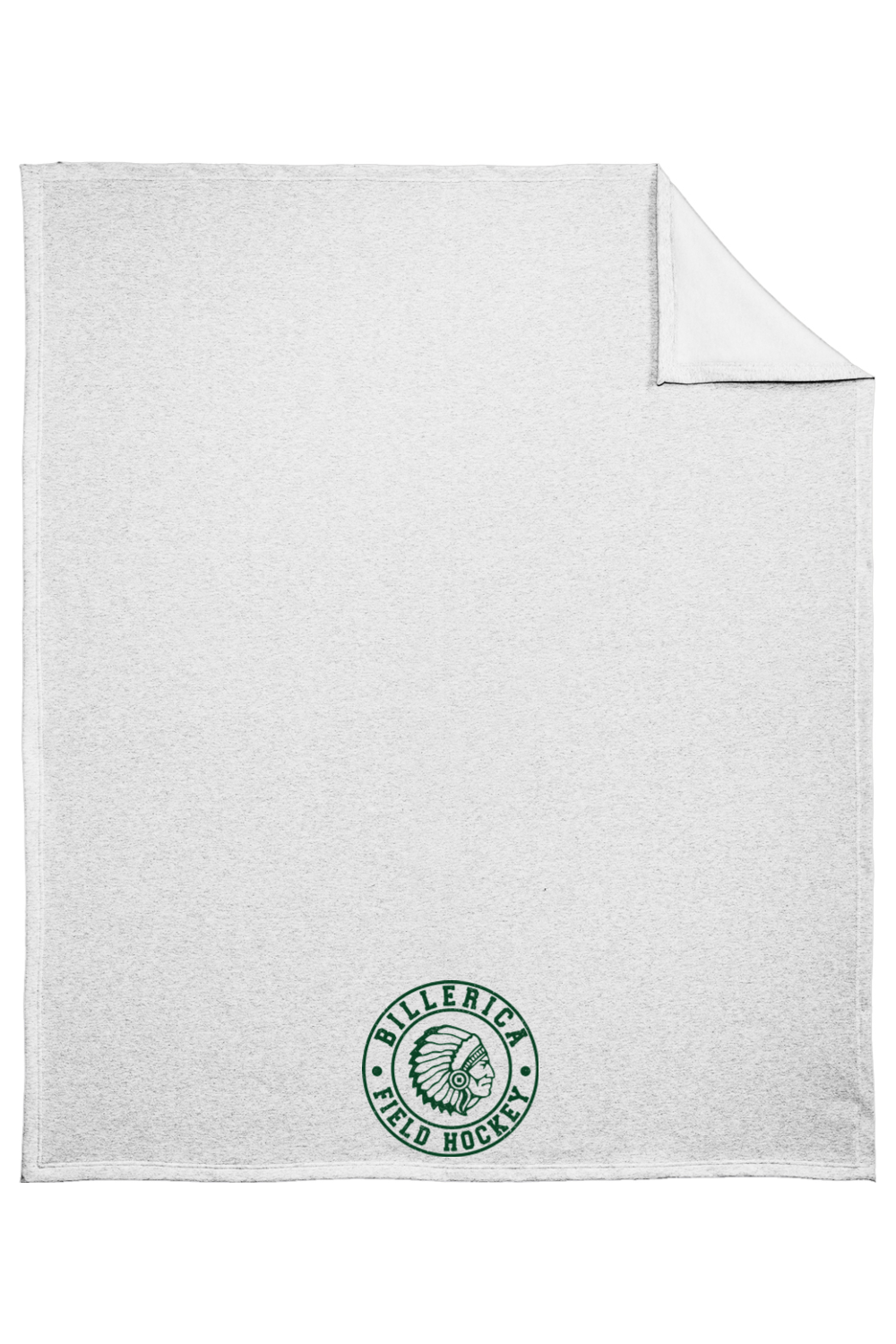 Billerica Field Hockey Fleece Sweatshirt Blanket