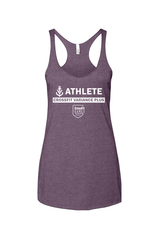 Athlete Games Women's Triblend Racerback Tank