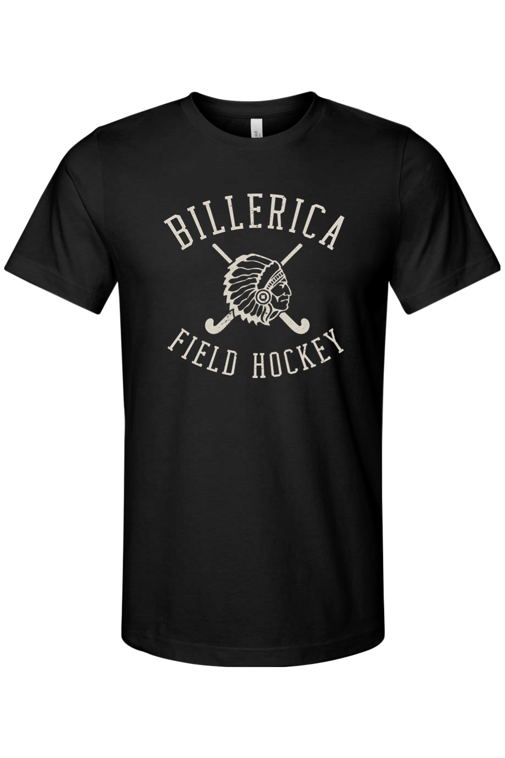 Billerica Field Hockey Mascot Unisex Jersey Tee - Adult