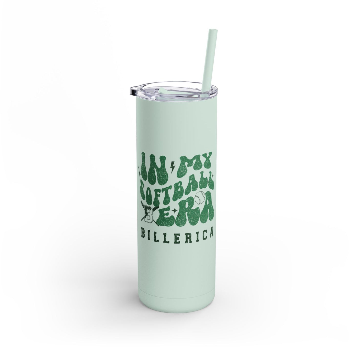 In My Billerica Softball Era Skinny Tumbler - 20 oz.