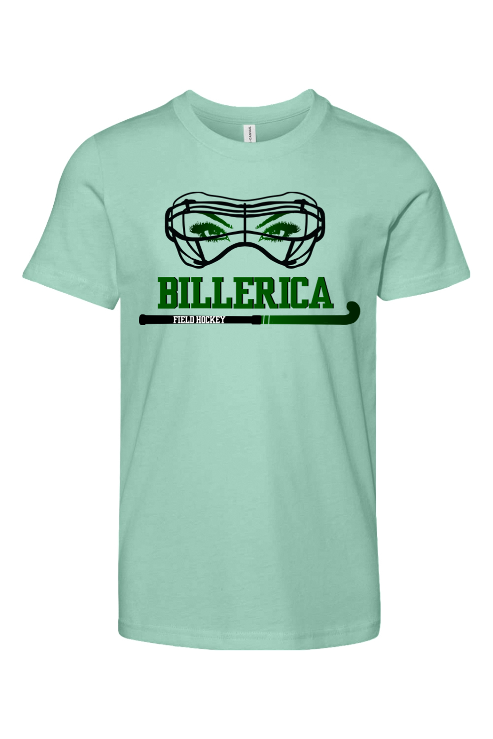 Billerica Field Hockey Goggles Youth Jersey Tee