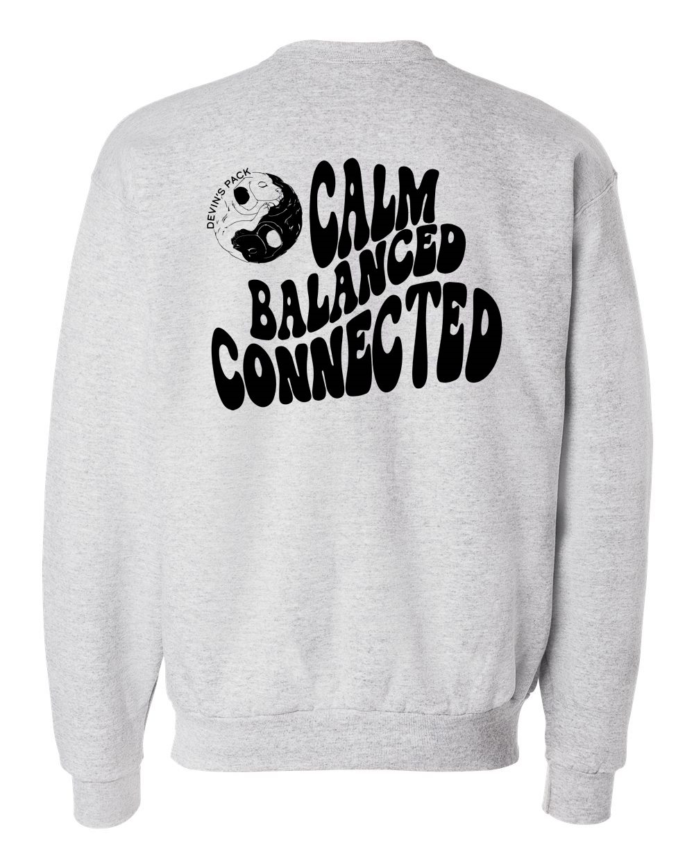 Devins Pack Calm Balanced Connected Crewneck Sweatshirt