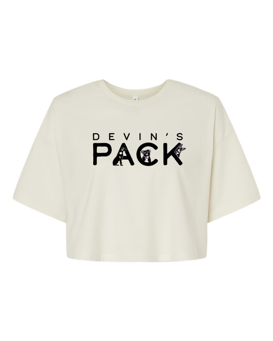 Devins Pack Women's Jersey Cropped Tee