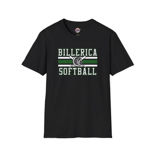 Billerica Softball Cotton Unisex T-shirt