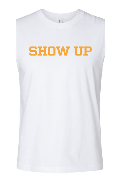 Show Up Jersey Muscle Tank