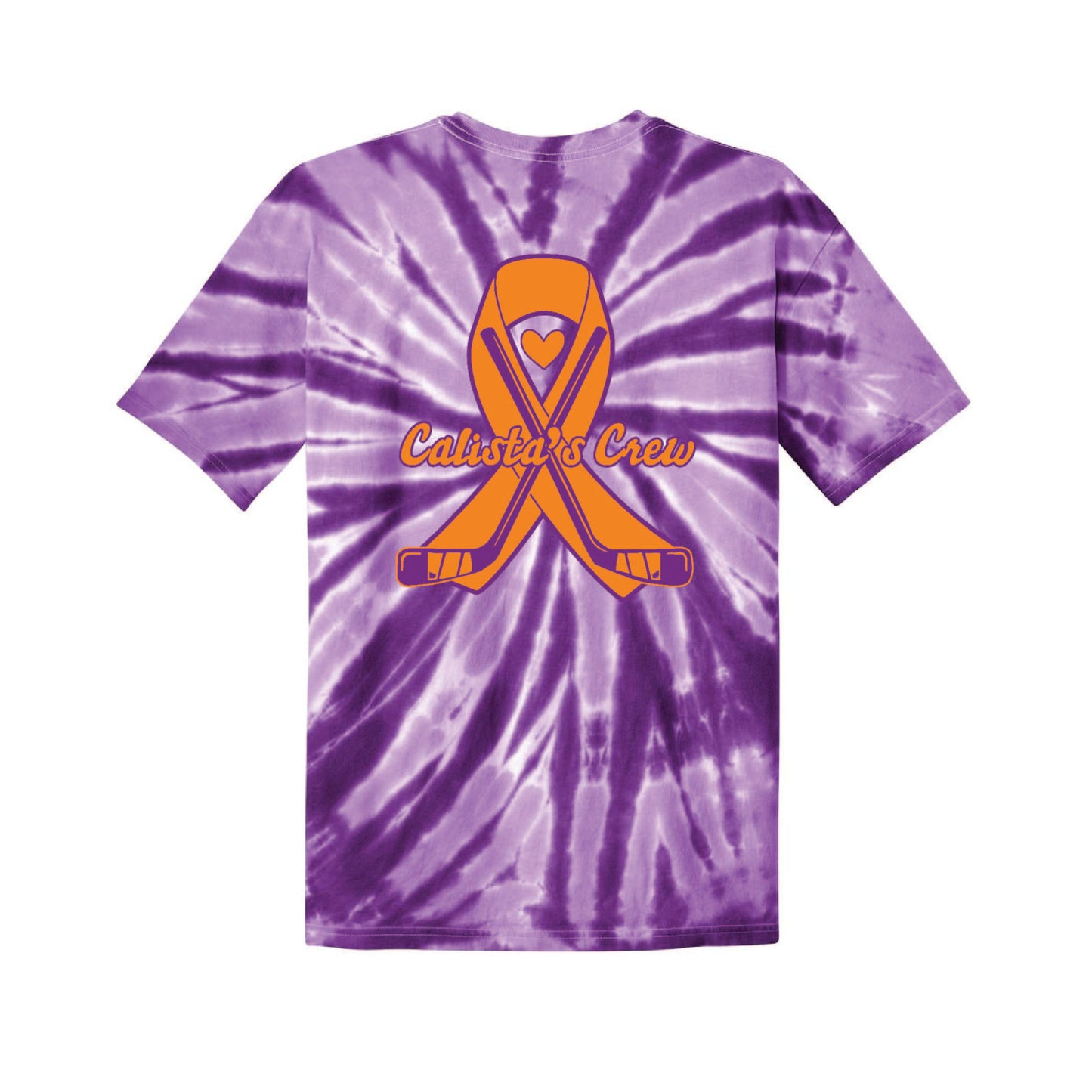 Calista's Crew Tie Dye Hockey Shirt - Adult