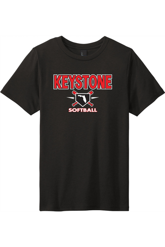 Keystone Softball Youth Perfect Tri Tee