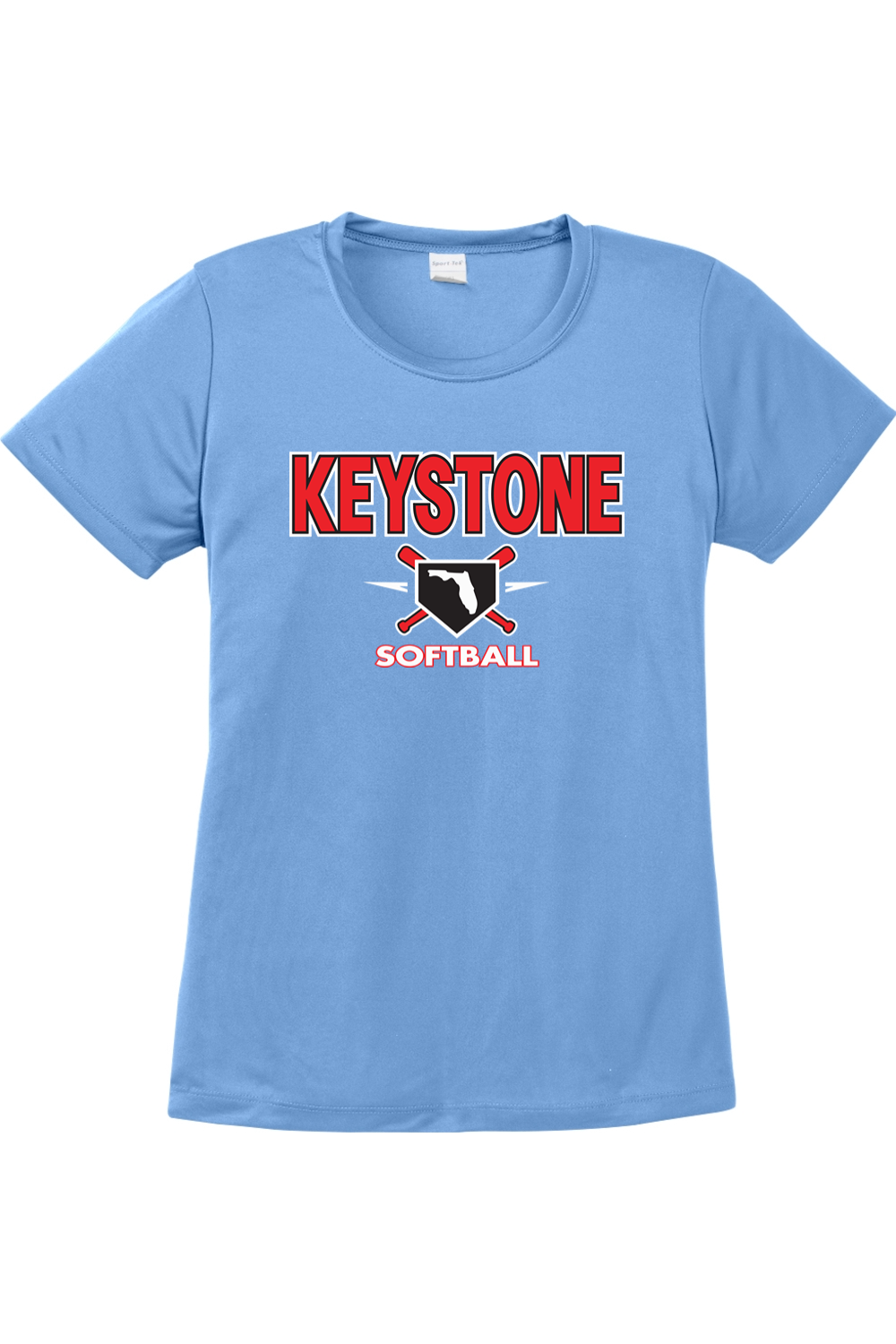 Keystone Softball Women's Competitor Tee 100% polyester