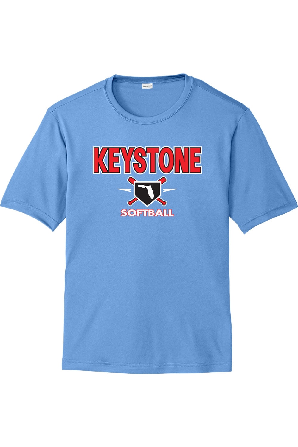 Keystone Softball Unisex Competitor Tee - Team Colors 100% polyester