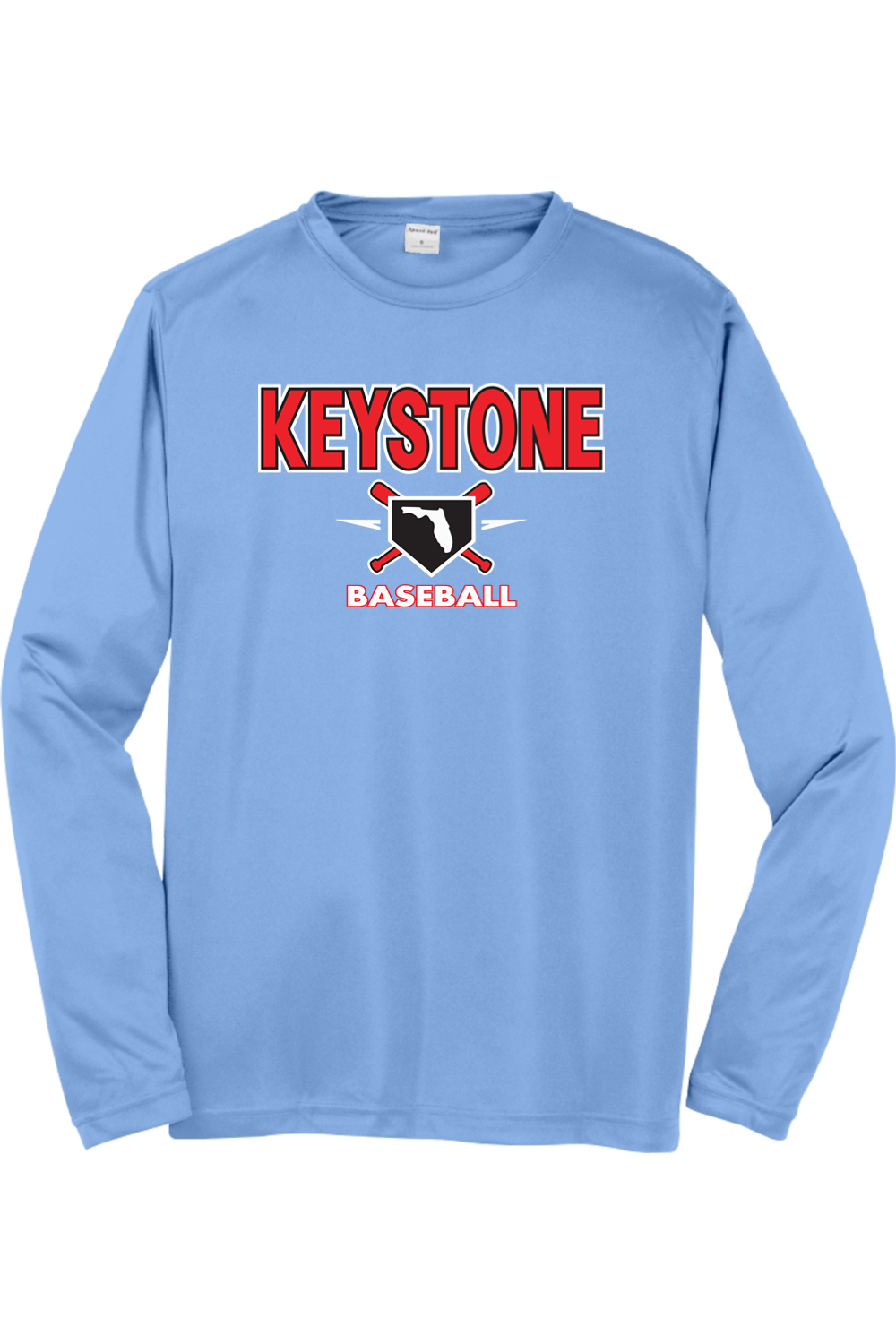 Keystone Baseball Unisex Competitor Long Sleeve 100% polyester