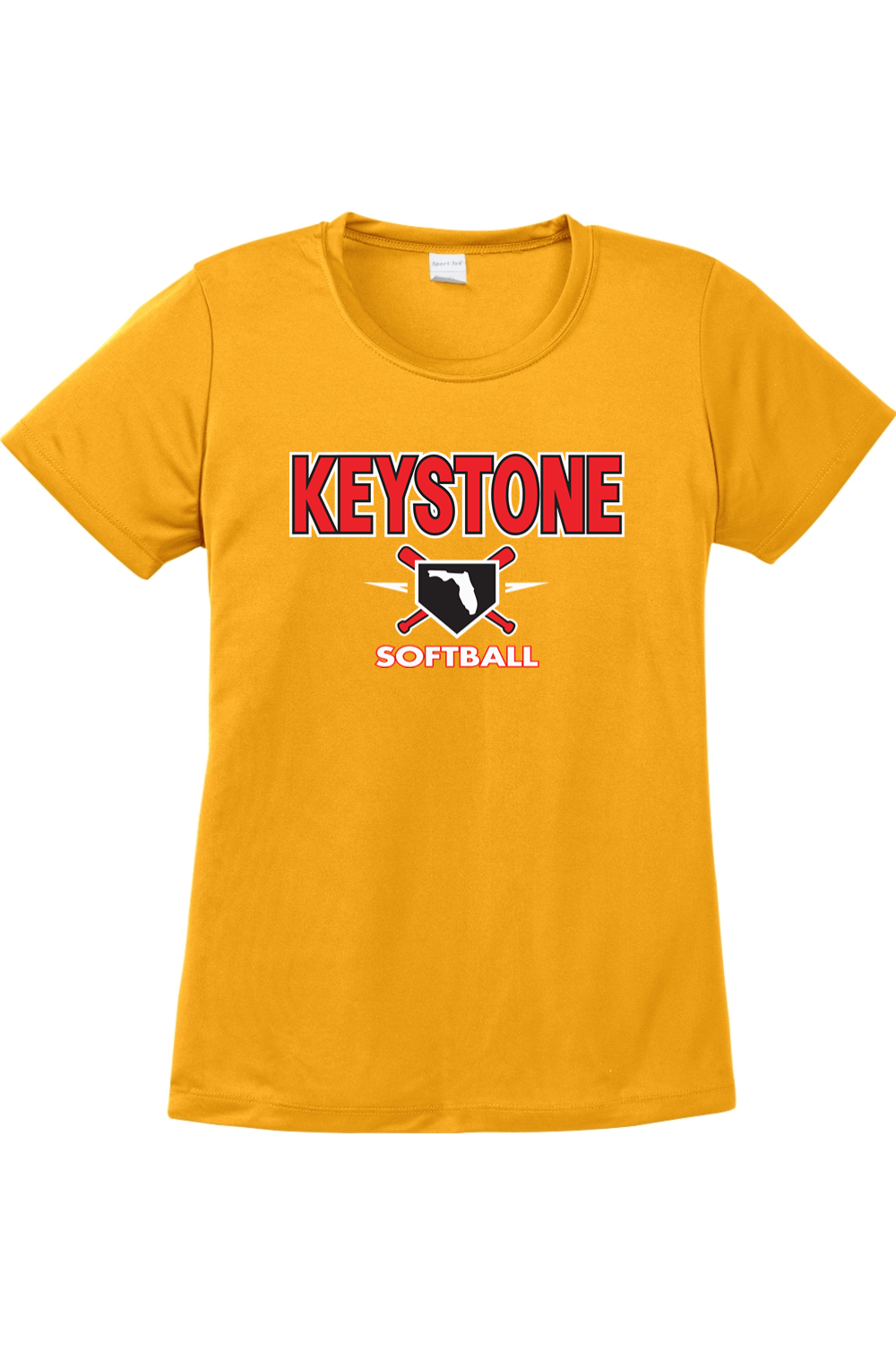 Keystone Softball Women's Competitor Tee 100% polyester