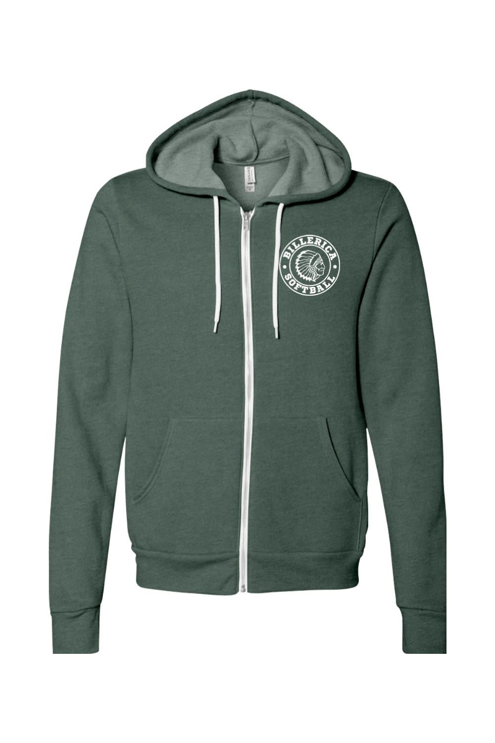 Billerica Sponge Fleece Full-Zip Hoodie