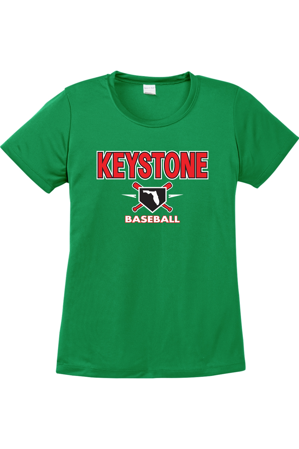 Keystone Baseball Women's Competitor Tee 100% polyester