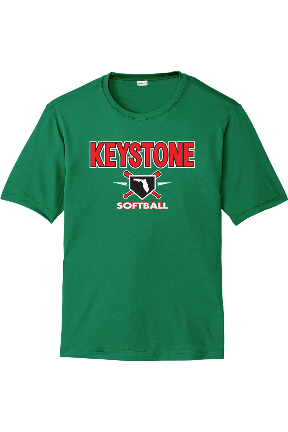 Keystone Softball Unisex Competitor Tee - Team Colors 100% polyester