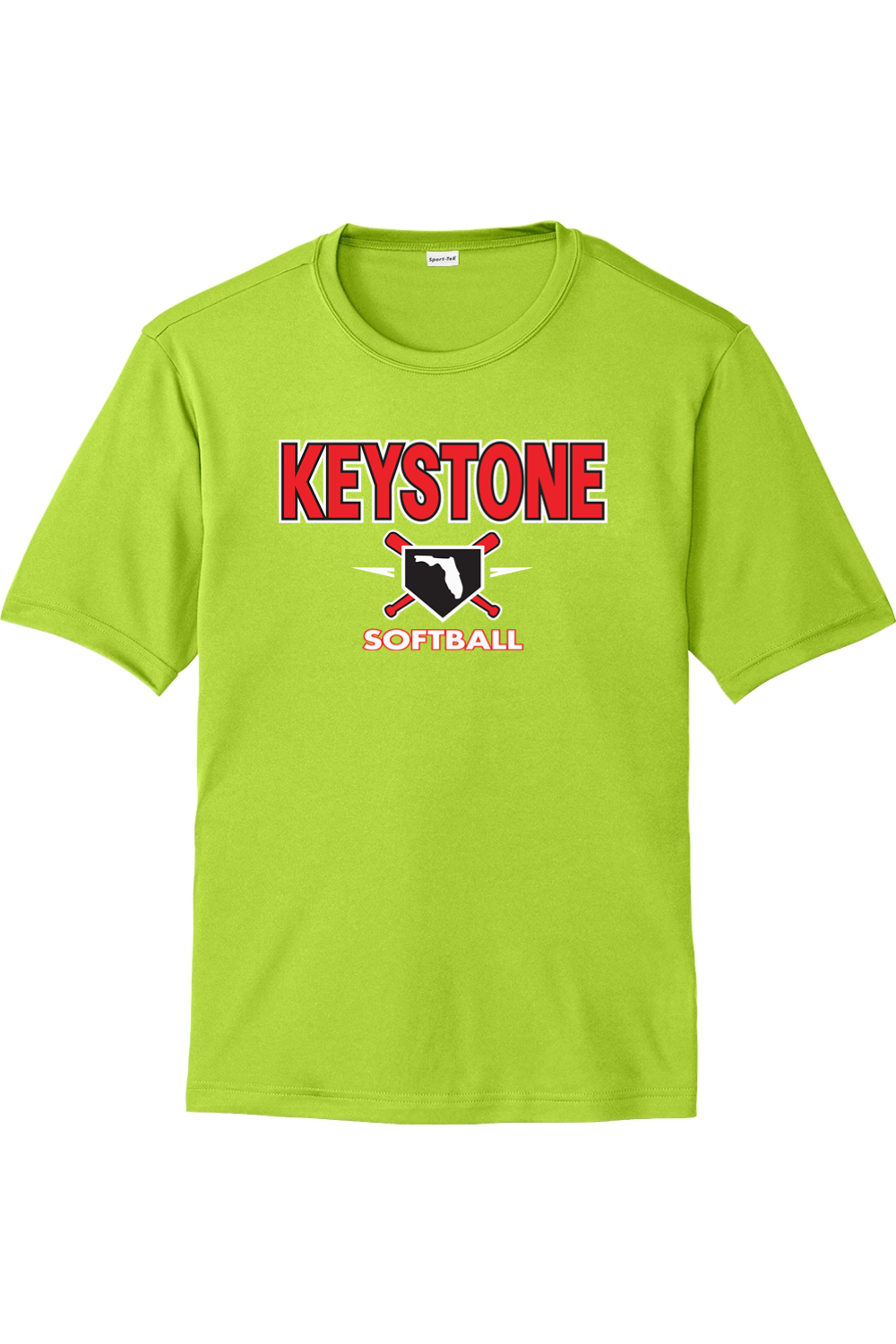 Keystone Softball Unisex Competitor Tee - Team Colors 100% polyester