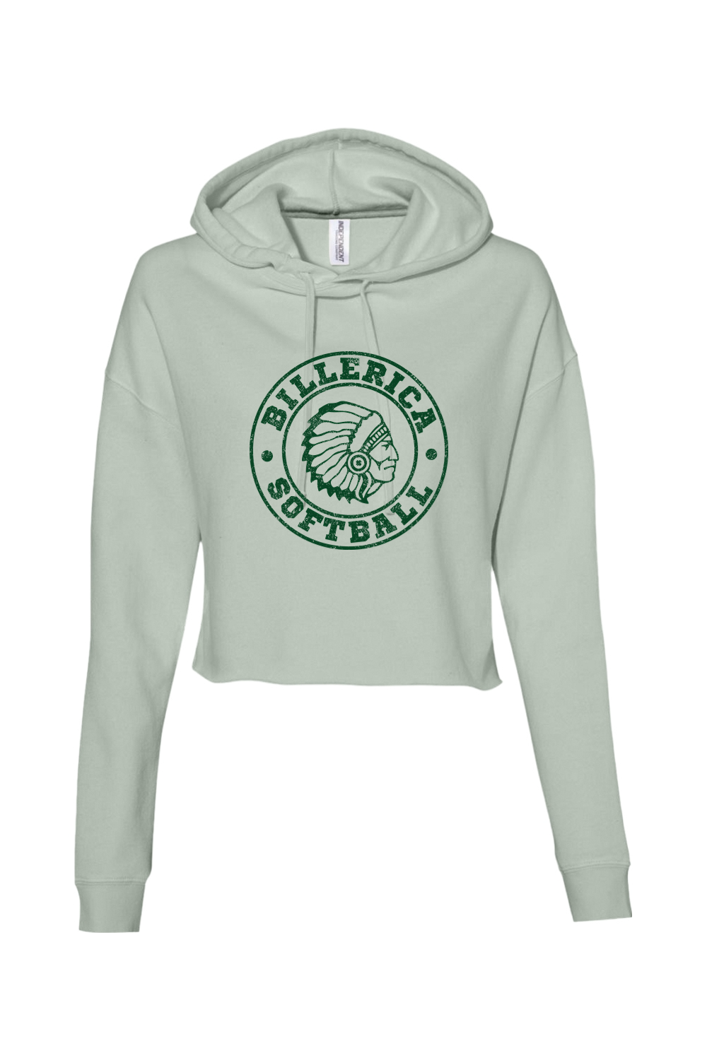 Billerica Softball Cropped Hoodie