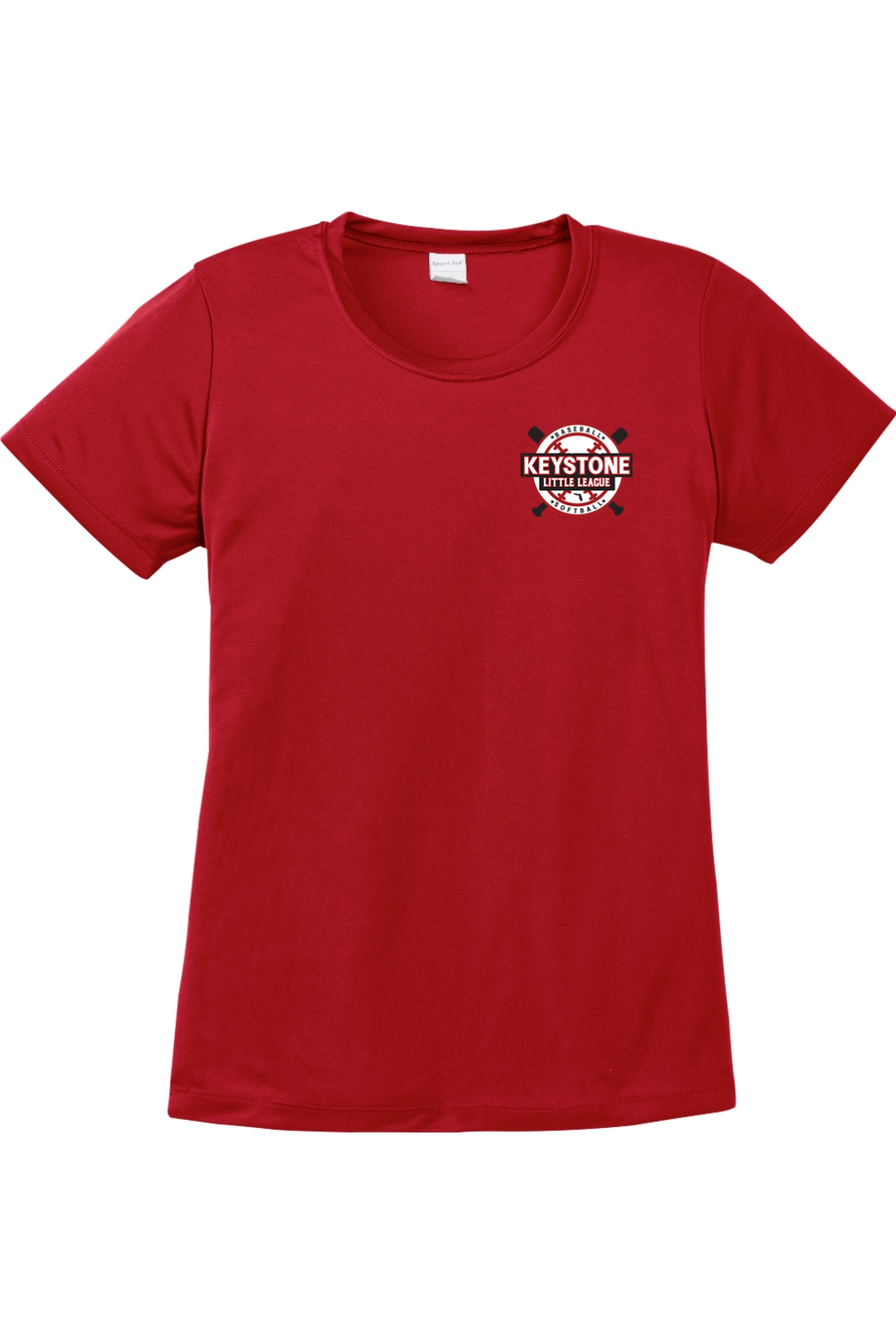 Keystone Little League Ladies PosiCharge Competitor Tee - Small Logo